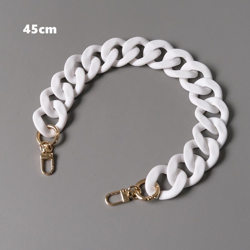 Fashion Acrylic Resin Chain For Female Bag