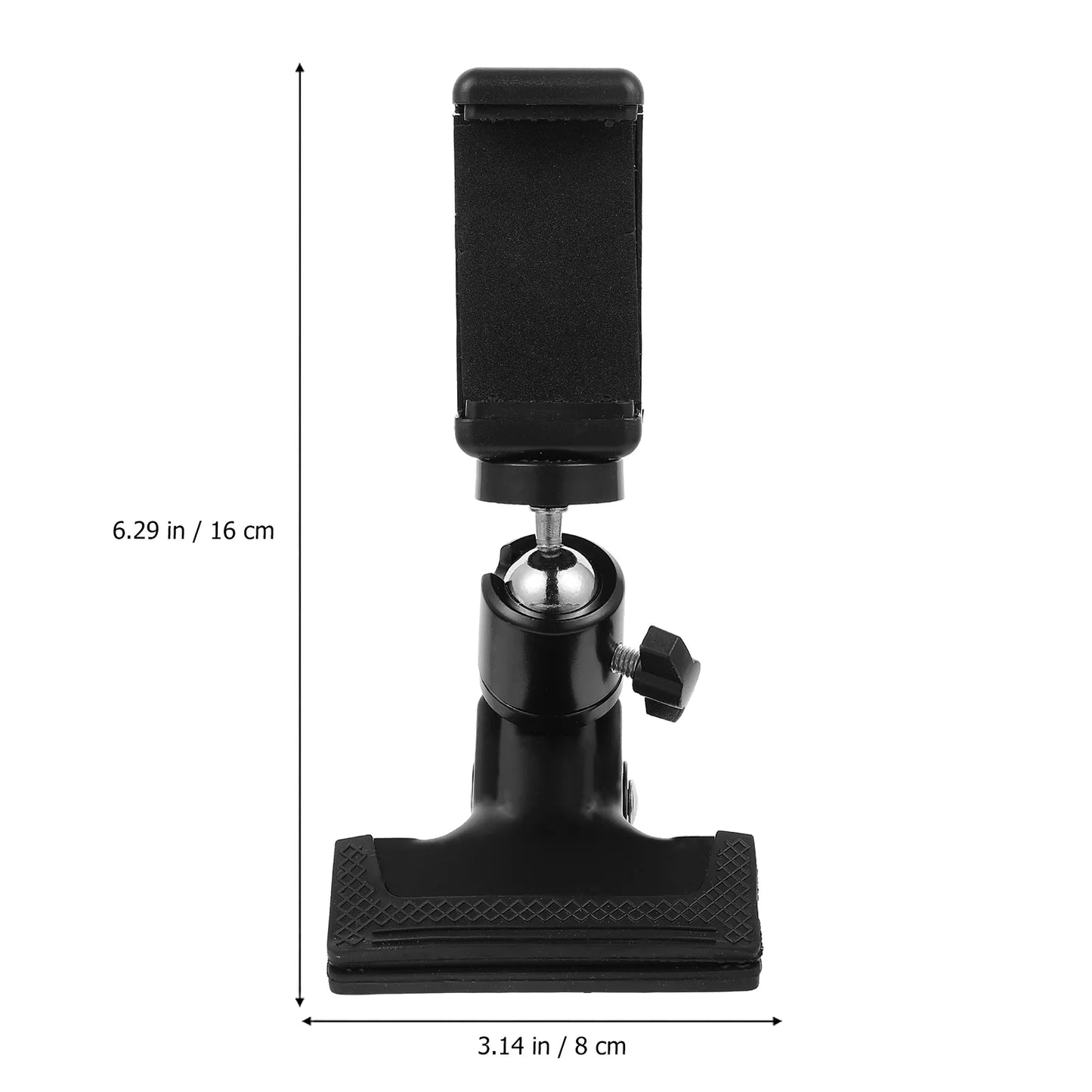 Guitar Phone Clip Head Stand Mobile Holder Clip-on Rack Music Headstock Plastic Cell Clamp Car Mount