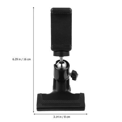 Guitar Phone Clip Head Stand Mobile Holder Clip-on Rack Music Headstock Plastic Cell Clamp Car Mount