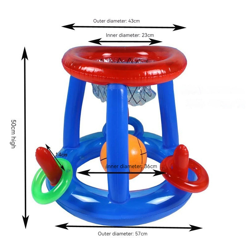 Inflatable Floating Basketball Stand Children's Outdoor Swimming Pool Inflatable Toys