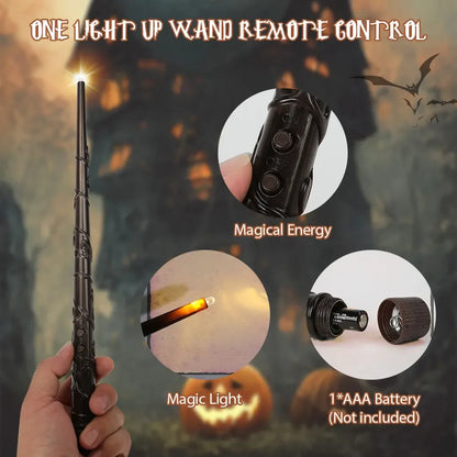 SnatchMagic! Floating LED Candles Set (with Wand)