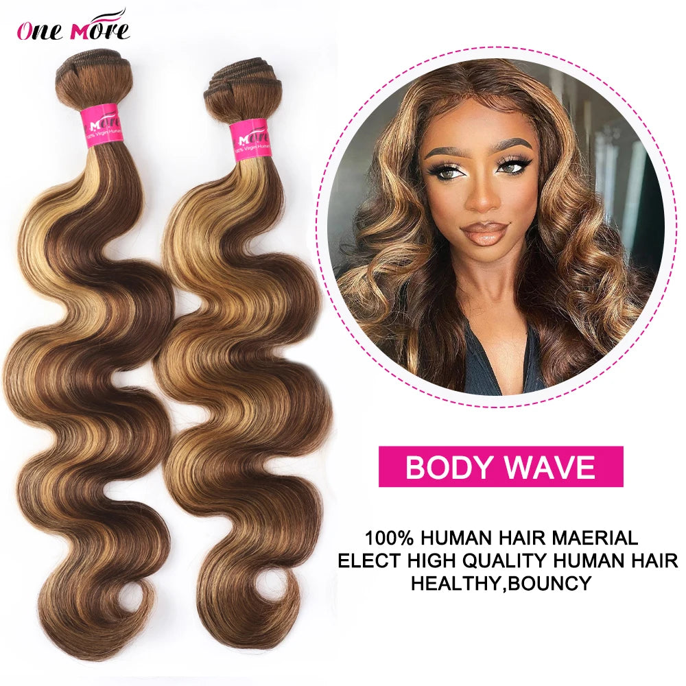 Glam Honey Blonde Hair Set