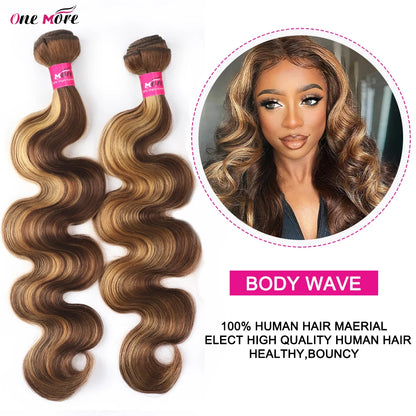 Glam Honey Blonde Hair Set