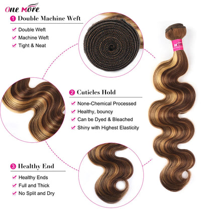 Glam Honey Blonde Hair Set