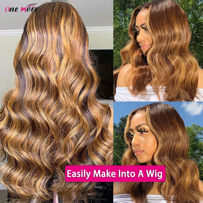 Glam Honey Blonde Hair Set