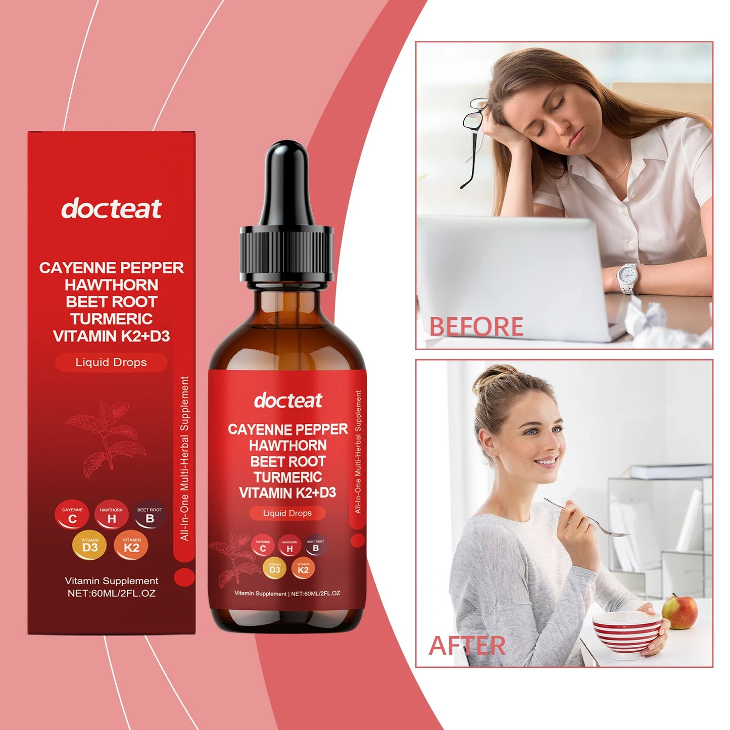 Cayenne Pepper Fire+ Drops (BOGO)