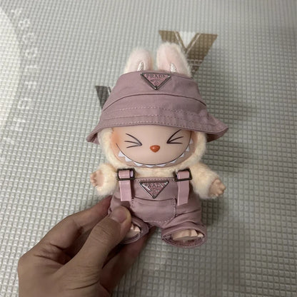 Cool Mini Hat & Overalls Set