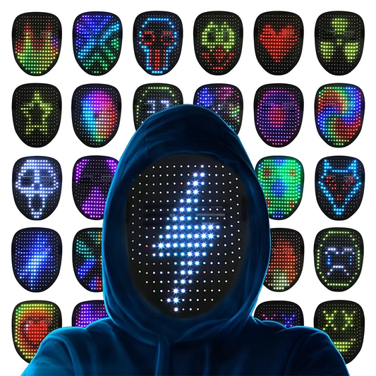 SnatchGlow! LED Party Mask