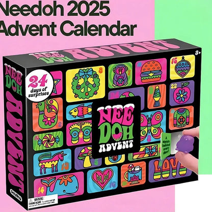 NeeDoh Advent Calendar Holiday Countdown Fun