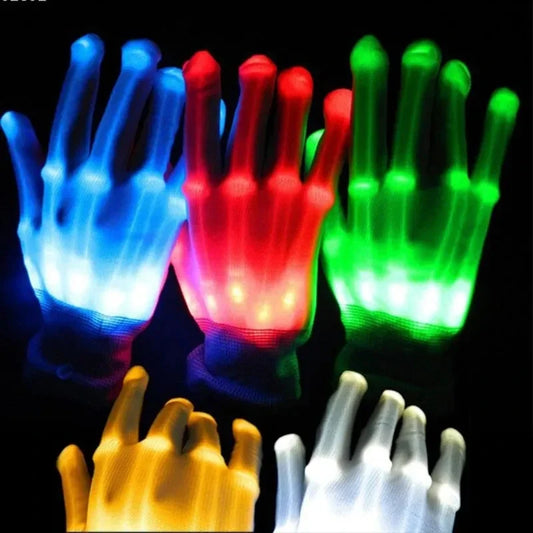 SnatchGlow! LED Party Gloves