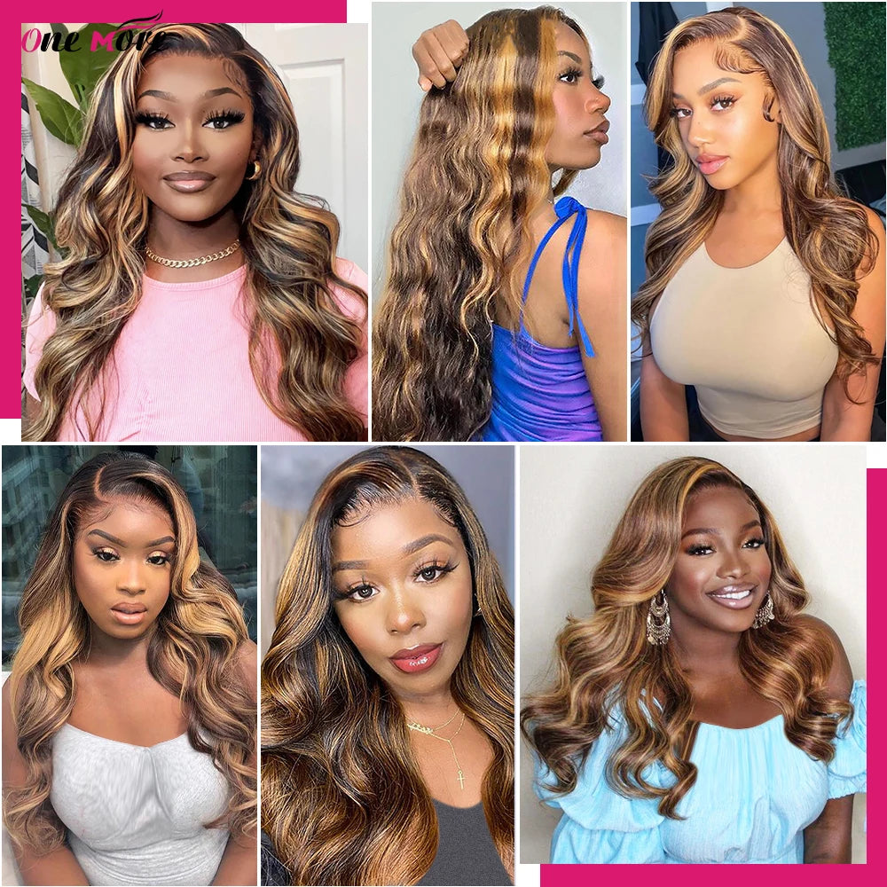 Glam Honey Blonde Hair Set