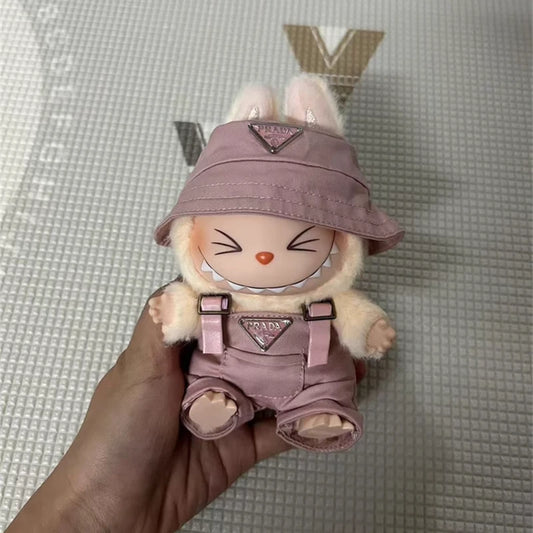 Cool Mini Hat & Overalls Set
