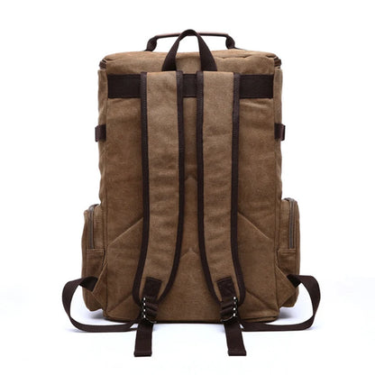 Vintage Canvas Adventure Backpack
