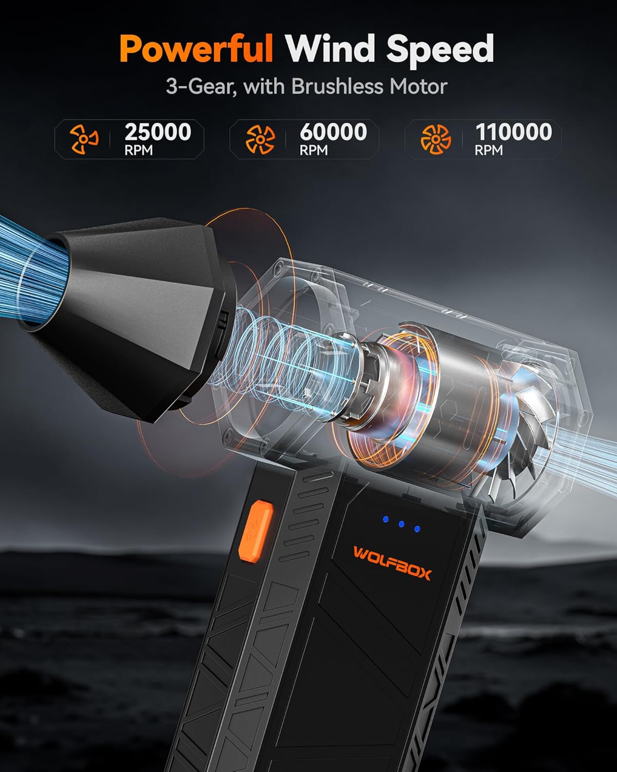 MegaFlow Cordless Air Blower