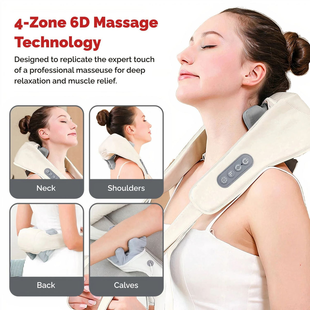 🔥The Back & Neck Savior - Cervical Vertebra Back & Neck Massager - 60% OFF🔥