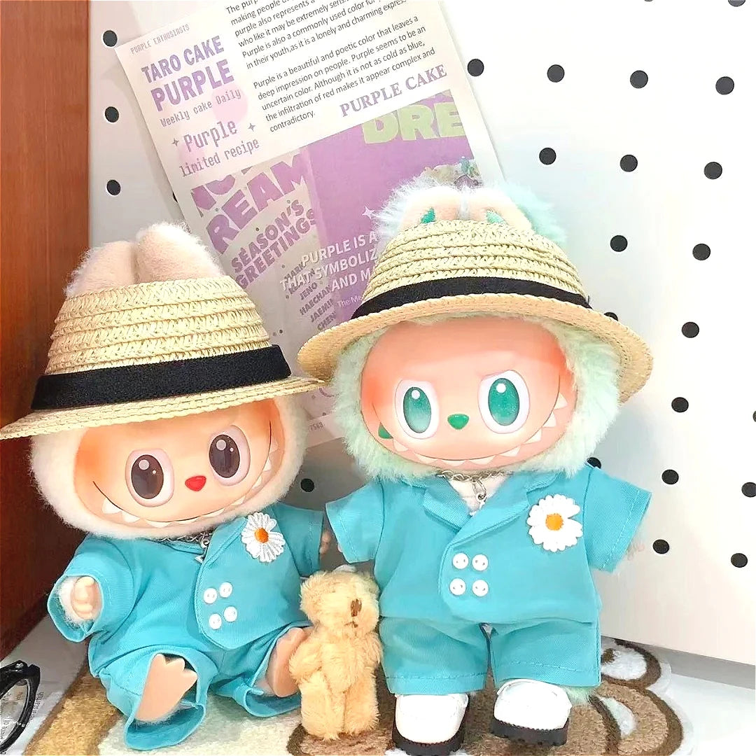 Stylish Labubu Doll Outfit Set