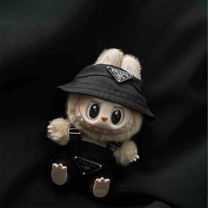 Cool Mini Hat & Overalls Set