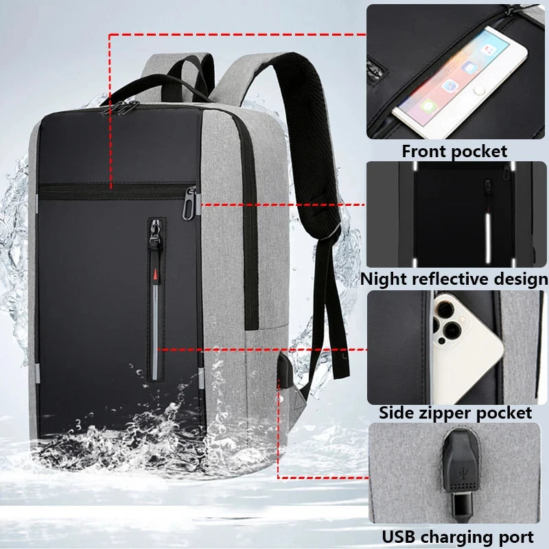 Chic Waterproof Laptop Backpack