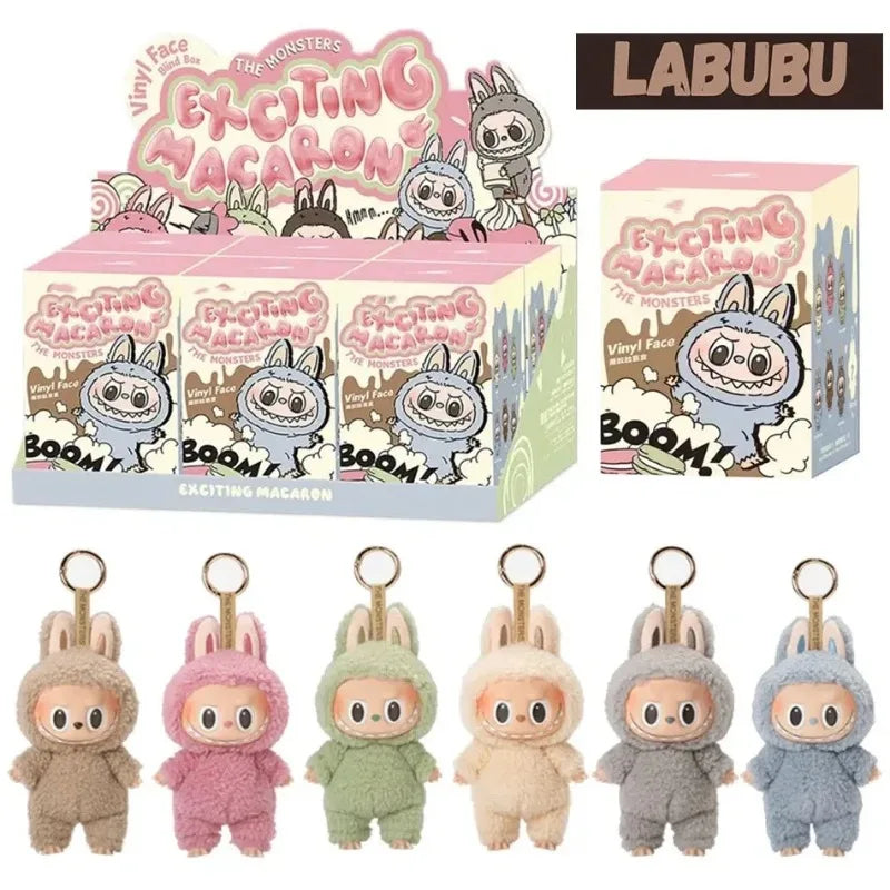 Labubu Doll - "Exciting Macaroon" Kawai Mystery Box
