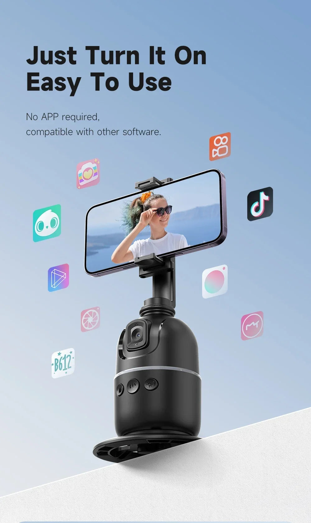 Snatch Smart Face Tracking Selfie Stick