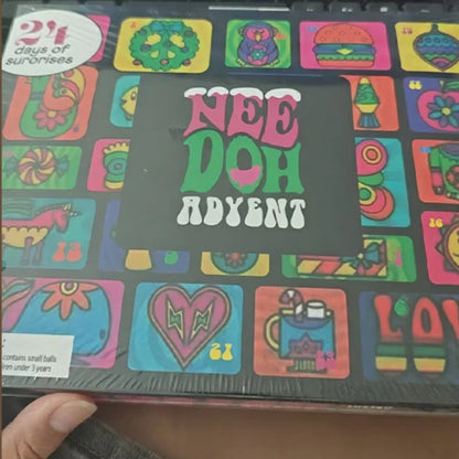 NeeDoh Advent Calendar Holiday Countdown Fun