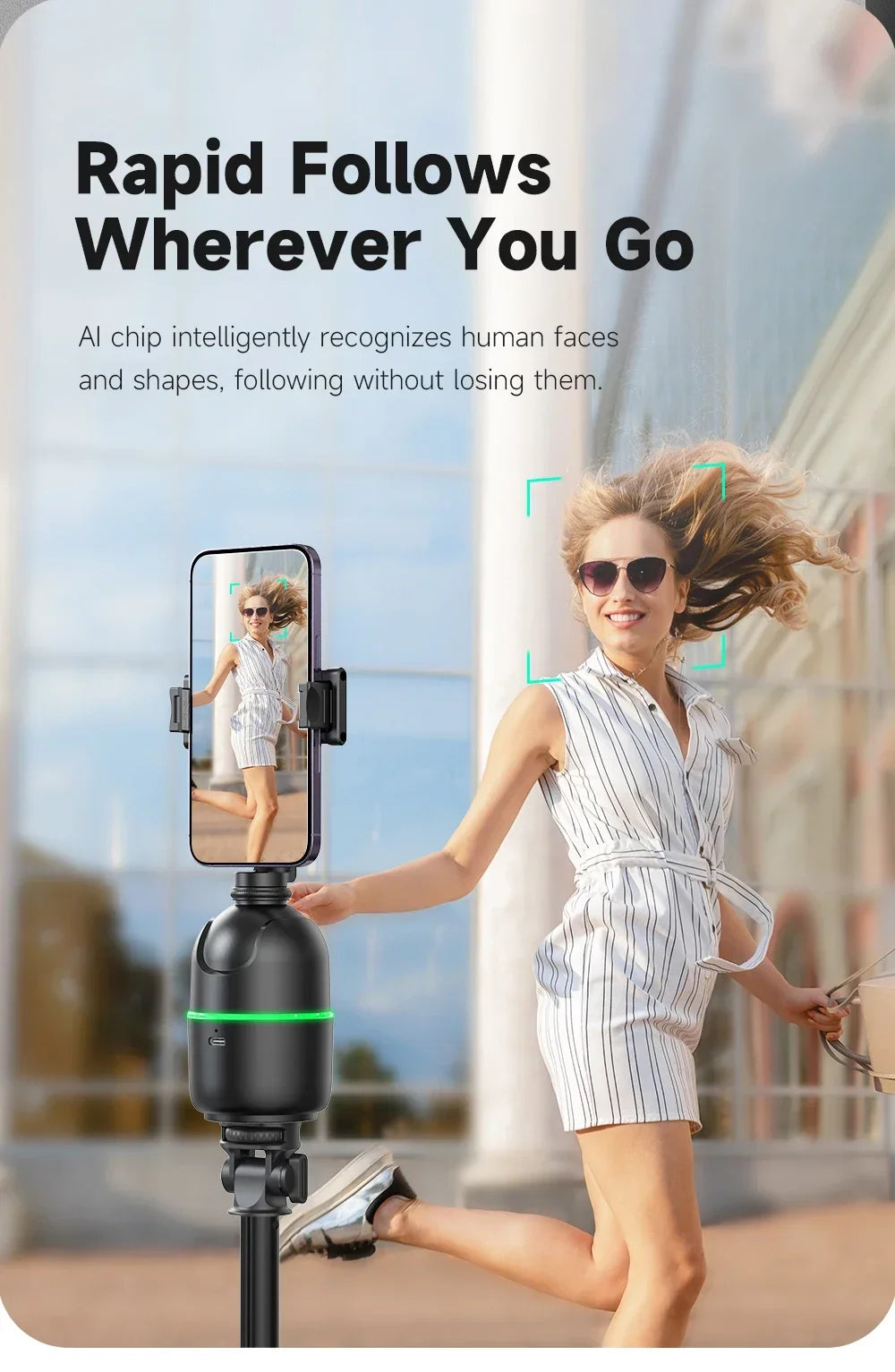 Snatch Smart Face Tracking Selfie Stick