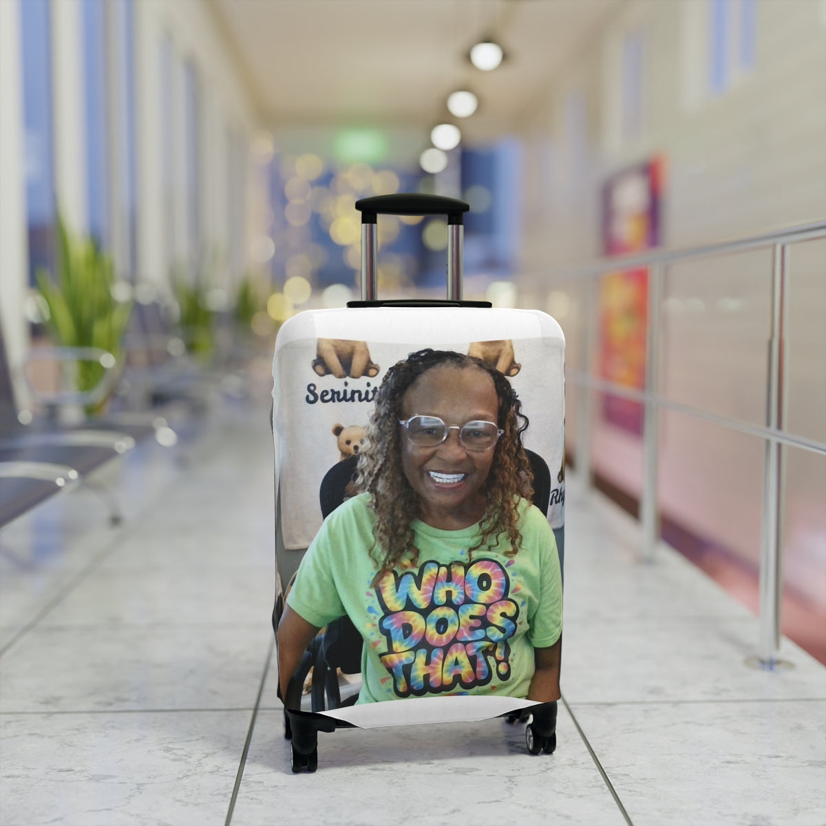 Personalized Luggage Cover (Photo Upload)