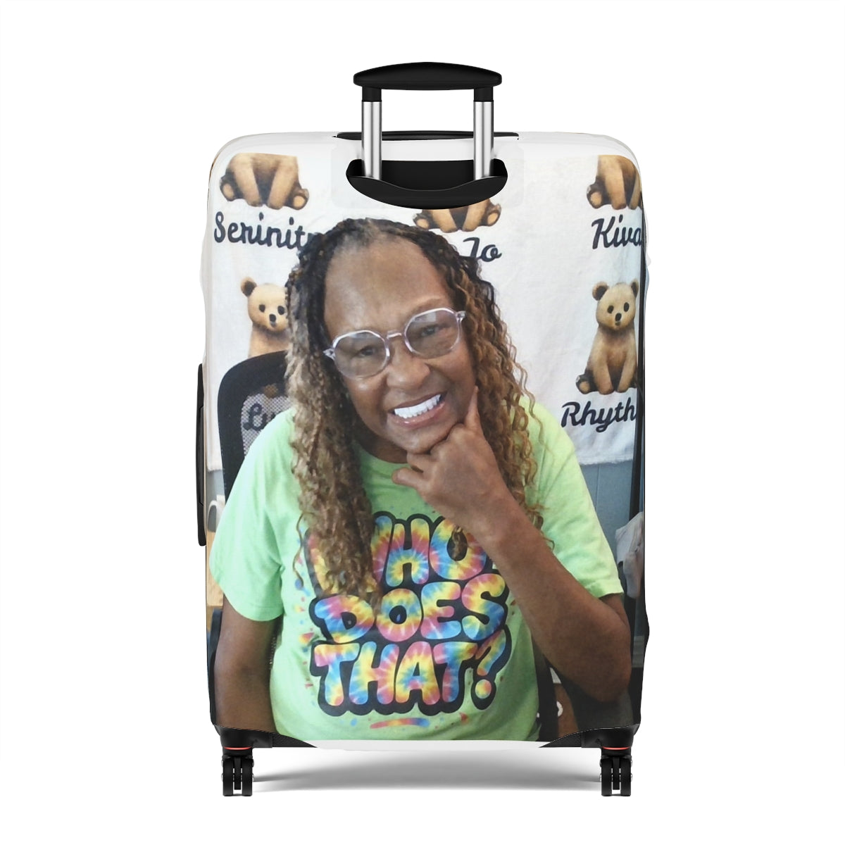Personalized Luggage Cover (Photo Upload)