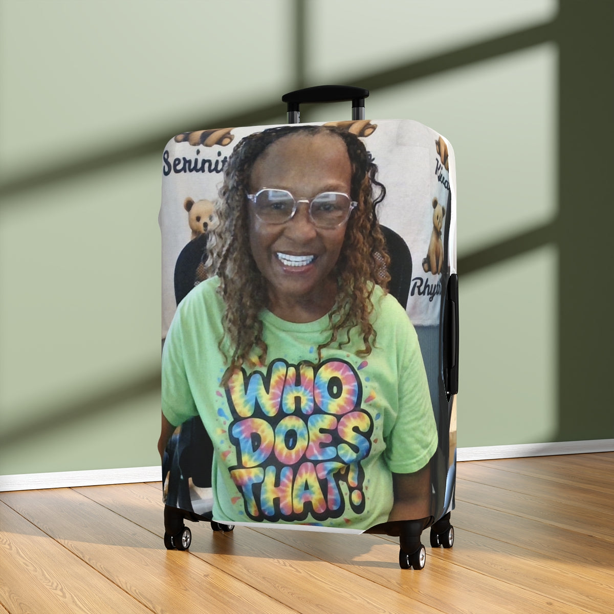 Personalized Luggage Cover (Photo Upload)