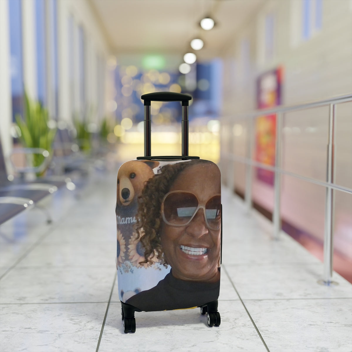 Personalized Luggage Cover (Photo Upload)