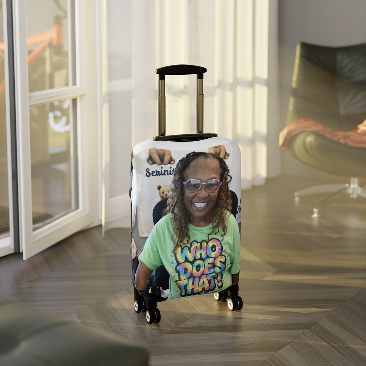 Personalized Luggage Cover (Photo Upload)