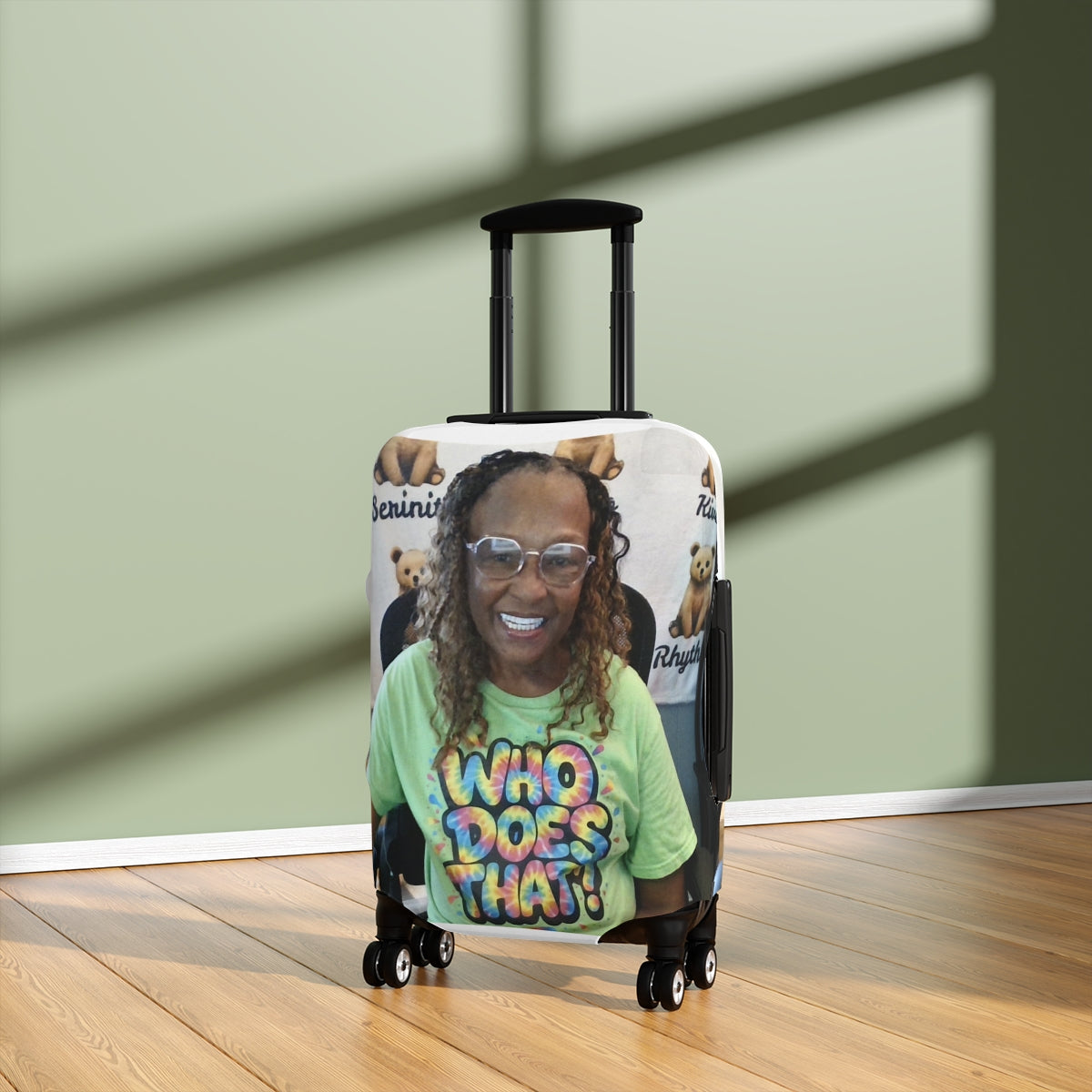Personalized Luggage Cover (Photo Upload)