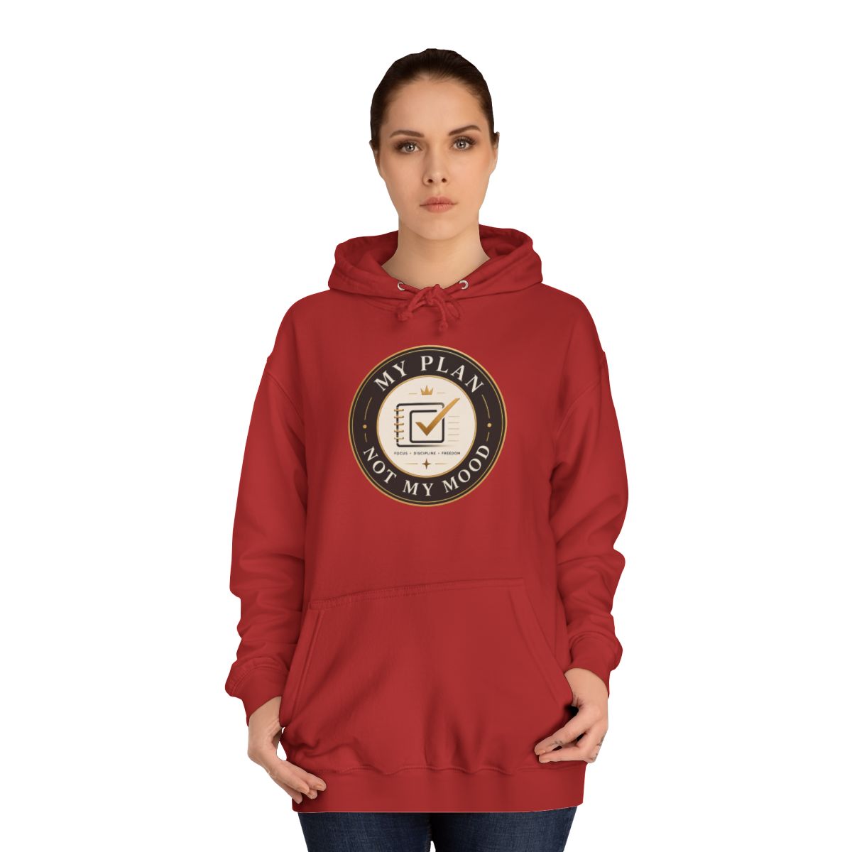 Unisex College Hoodie (R/W/G)