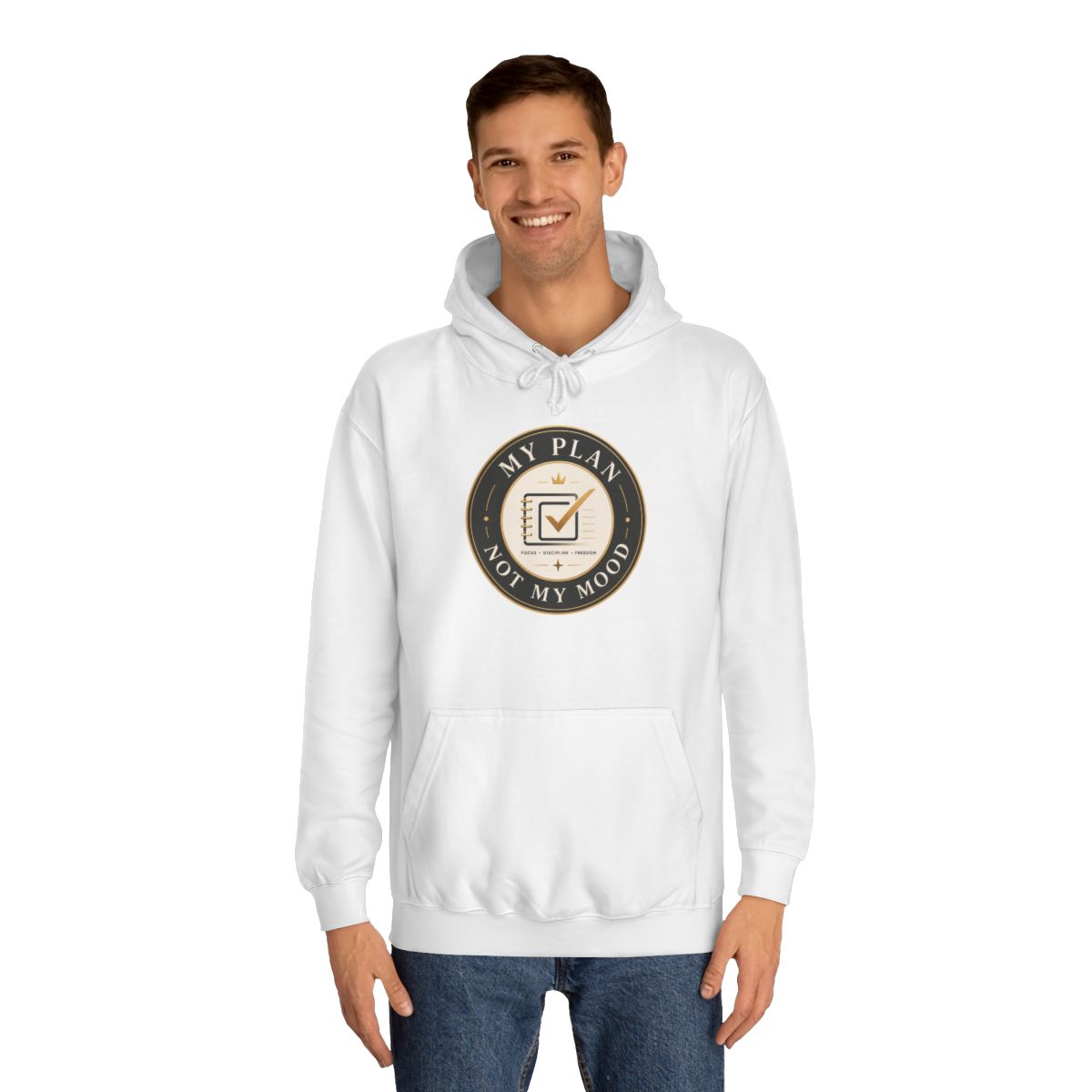 Unisex College Hoodie (R/W/G)