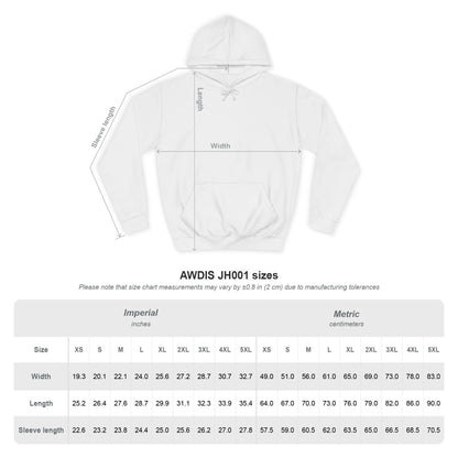 Unisex College Hoodie (R/W/G)