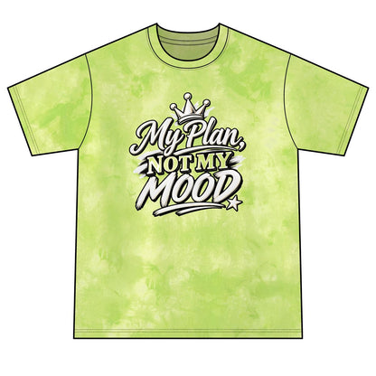Unisex Crystal Planet Earth Tie-Dye Tee