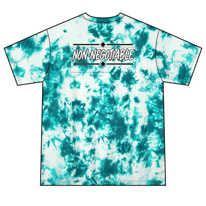Unisex Crystal Planet Earth Tie-Dye Tee