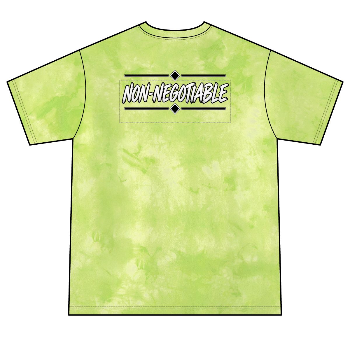 Unisex Crystal Planet Earth Tie-Dye Tee