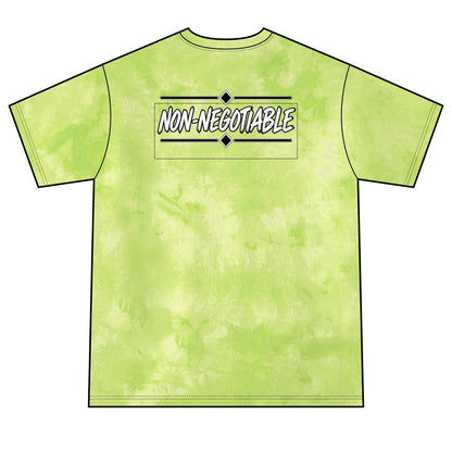 Unisex Crystal Planet Earth Tie-Dye Tee