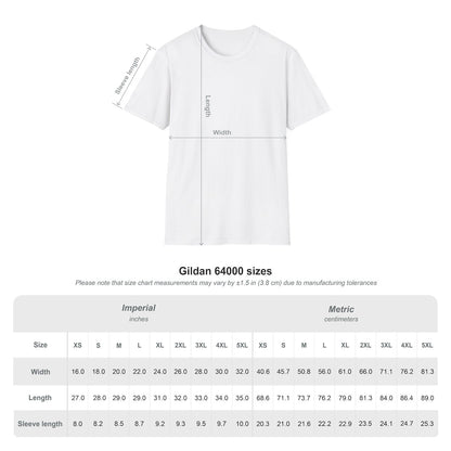 Unisex Softstyle Letters Tee