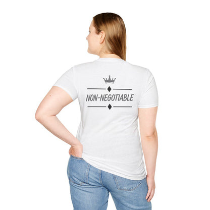 Unisex Softstyle Black Frame Tee