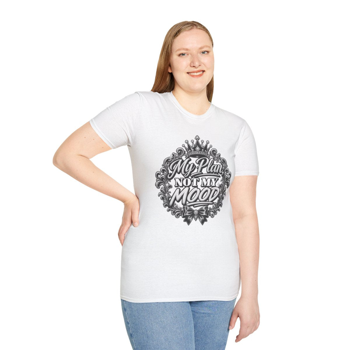 Unisex Softstyle Black Frame Tee
