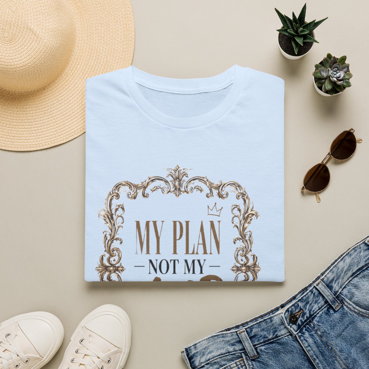 Unisex Softstyle Frame Gold Tee